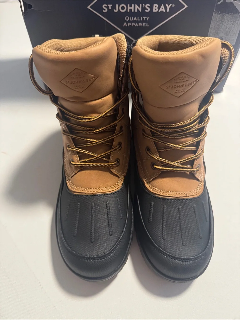 Tan Duck Boots Mens 9.5 Waterproof